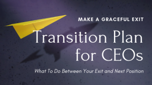 make a graceful exit - transition plan for ceos