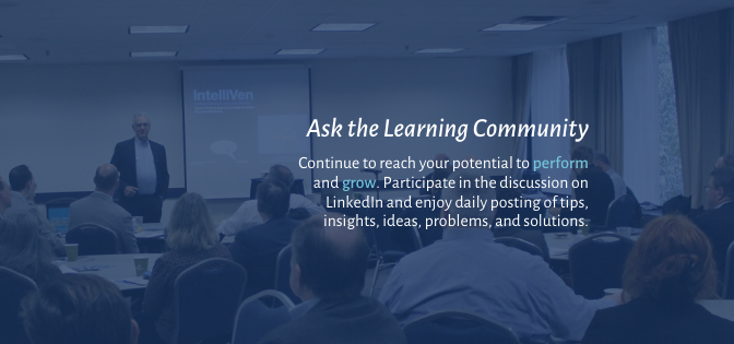IntelliVen Launches Initiative to Support Learning Community on LinkedIn